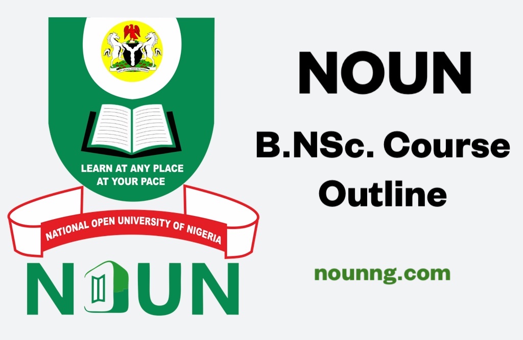 NOUN Bachelor Of Nursing Science Course Outline 2024